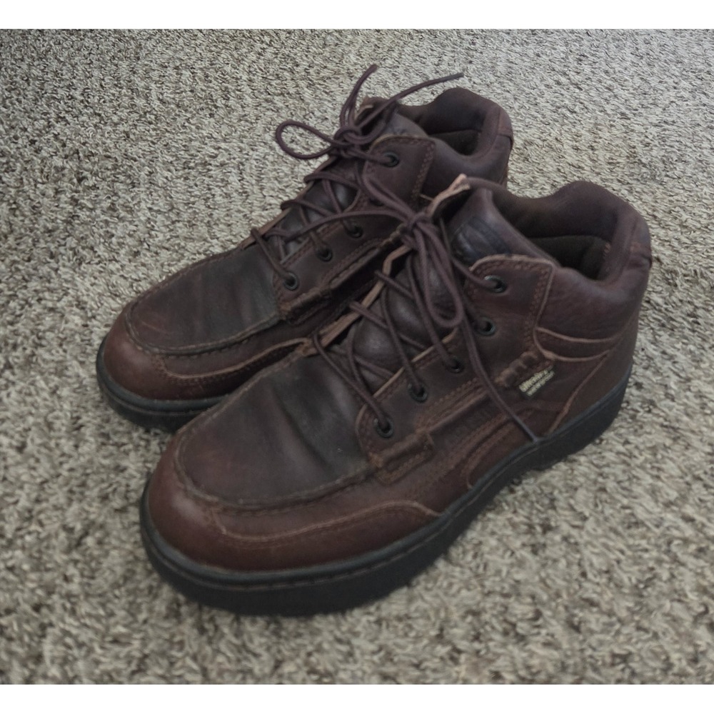Red Wing Irish Setter A3835 Brown Waterproof Hunt Moc Toe Chukka Boots Mens 9